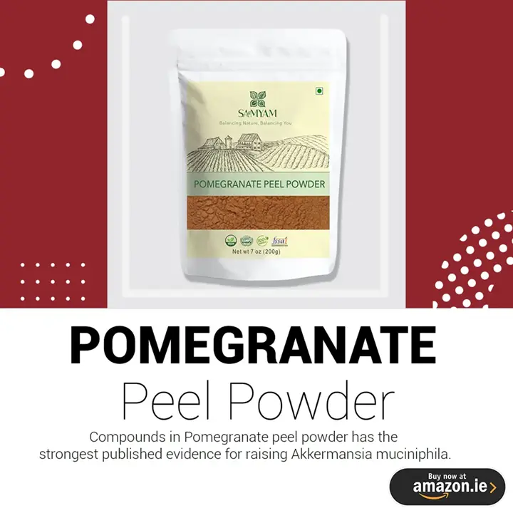 SAMYAM Pomegranate Peel Powder 200g — available on Amazon.co.uk